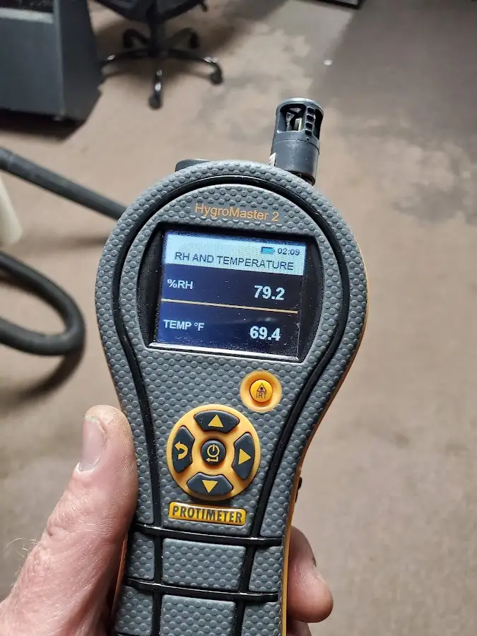 Moisture meter humidity assessment for Mold Remediation & Removal in Atascocita